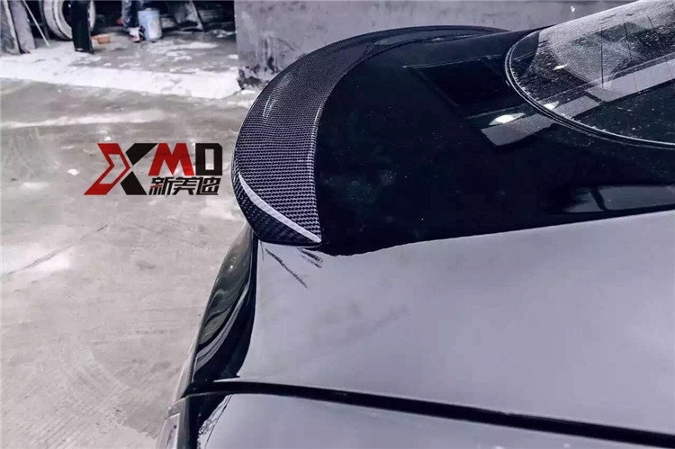 特斯拉MODEL S改裝 Revozport碳纖維壓尾翼 鴨尾 前唇后唇包圍