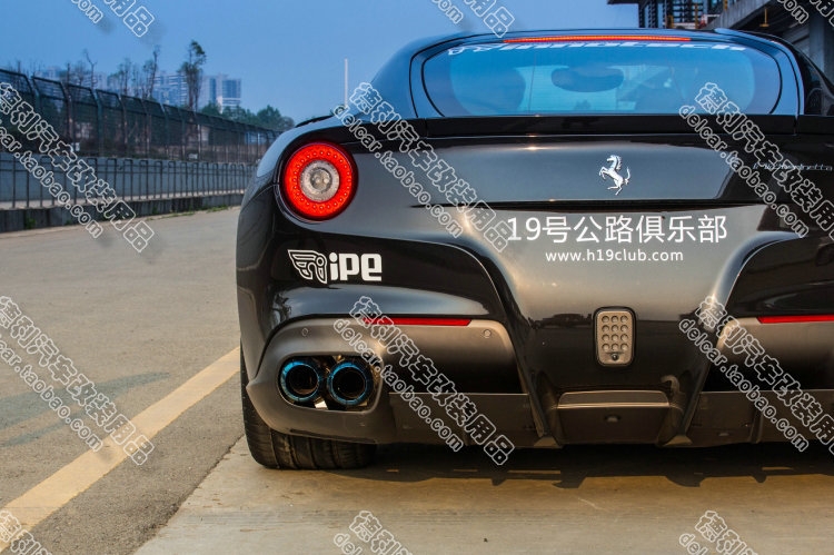 大連德利改裝法拉利 F12 改IPE排氣