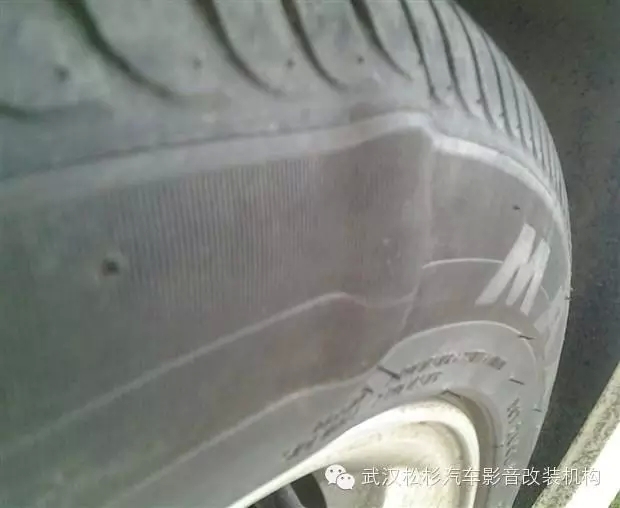 【武漢松杉汽車音響】90%的人都不知道汽車爆胎前的五大征兆