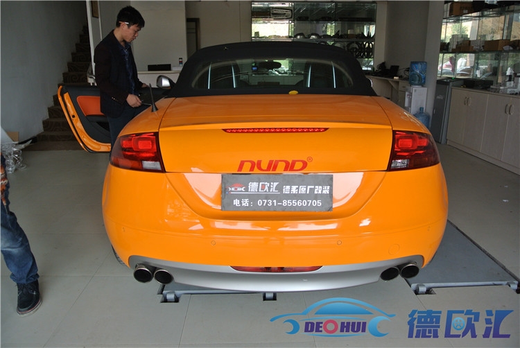長(zhǎng)沙奧迪TT導(dǎo)航倒車(chē)影像，長(zhǎng)沙德歐匯奧迪升配