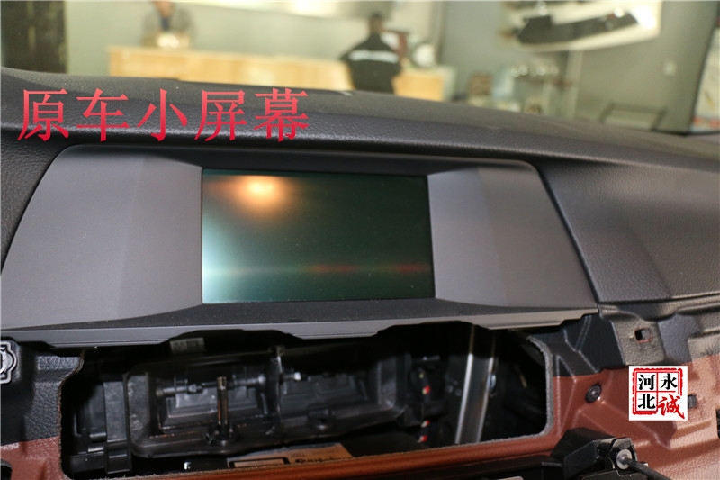 【石家莊永誠(chéng)汽車】寶馬五系520改裝NBT主機(jī)，手寫(xiě)旋鈕，大屏，倒車影像