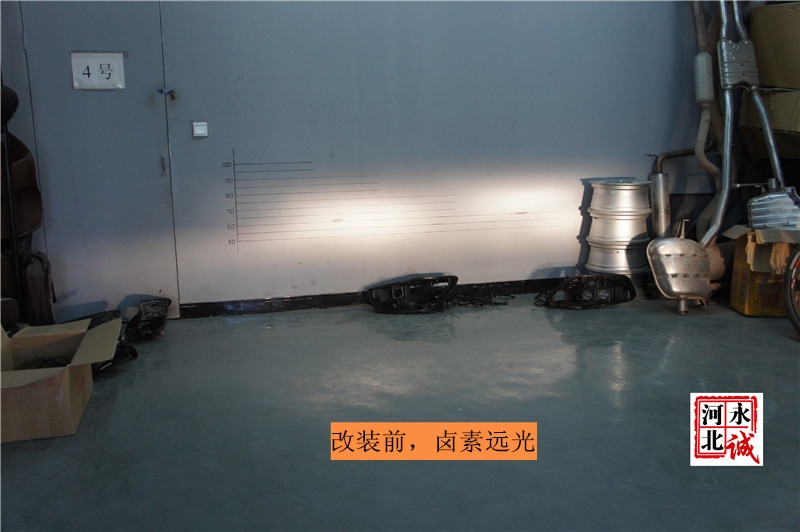 【石家莊永誠(chéng)改燈】帕薩特升級(jí)原廠高配氙氣大燈總成