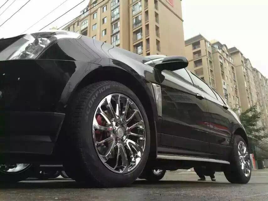 凱迪拉克SRX 原車18寸升級20寸刀鋒電鍍