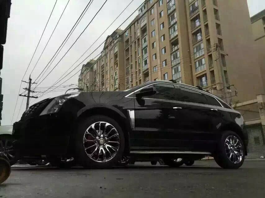 凱迪拉克SRX 原車18寸升級20寸刀鋒電鍍