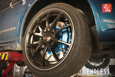 大众R36安装ENDLESS刹车，Supersprint中尾排气