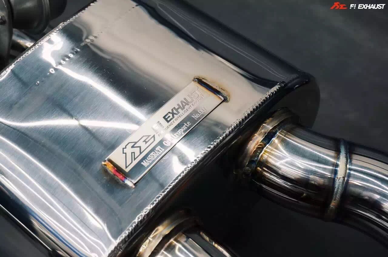 Maserati Quattroporte V6 3.0T Fi Exhaust