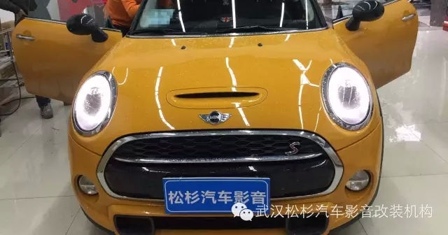【武漢松杉汽車(chē)音響】mini Cooper的第三只眼--行車(chē)記錄儀