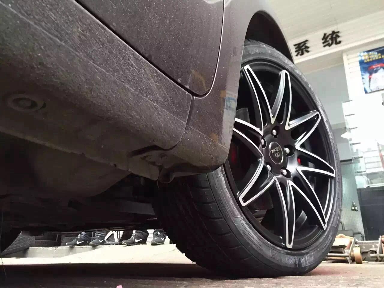 起亞K3升級17寸迪比特輪轂