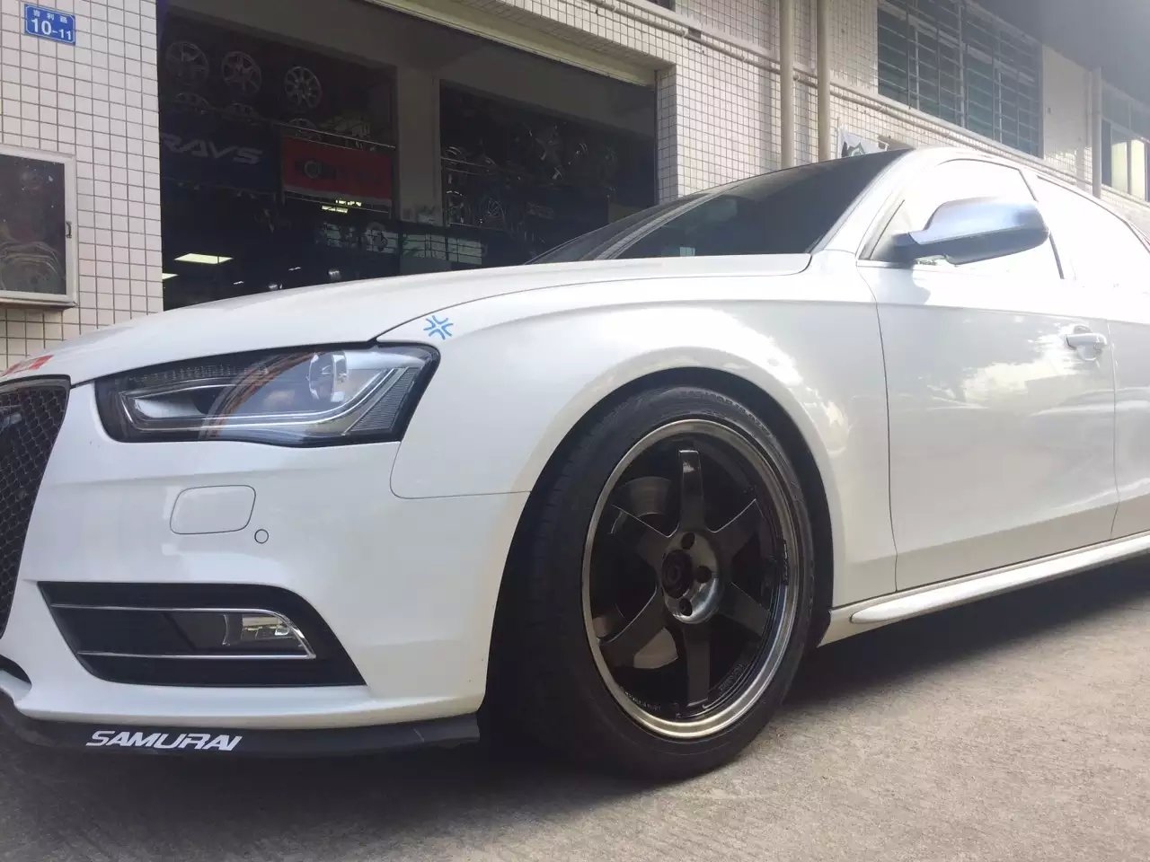 TE37 SL 裝奧迪 完美收工