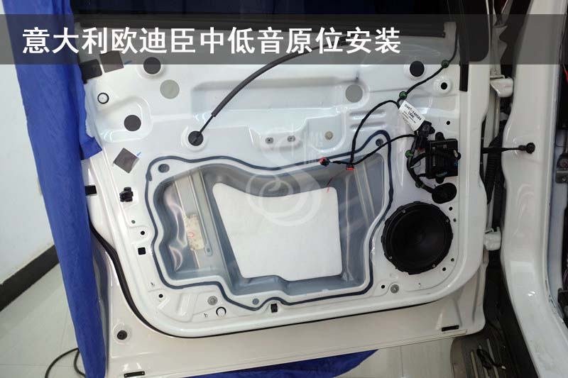 武漢松杉汽車音響改裝福特翼虎升級(jí)意大利歐迪臣音響