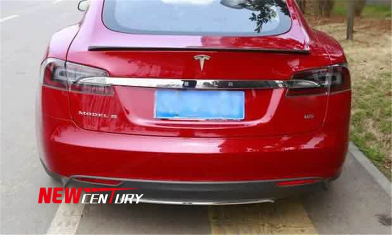 特斯拉亞光碳纖維尾翼 電動轎車特斯拉尾翼