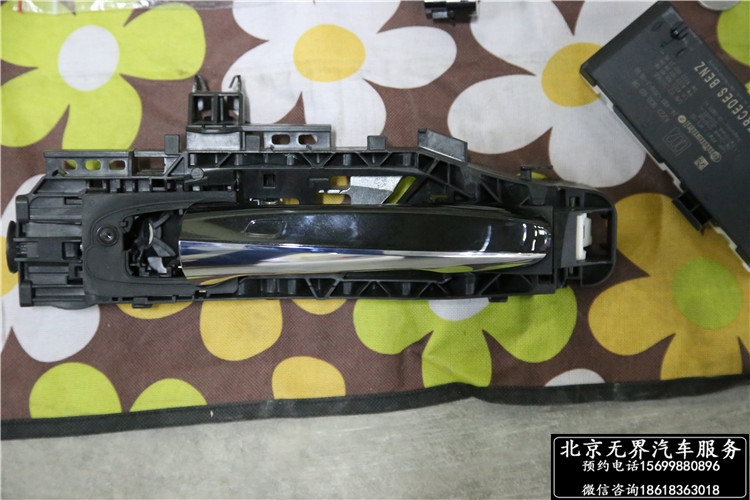奔馳S320改原廠電尾門 無鑰匙進入 座椅記憶開關(guān) 香氛電離