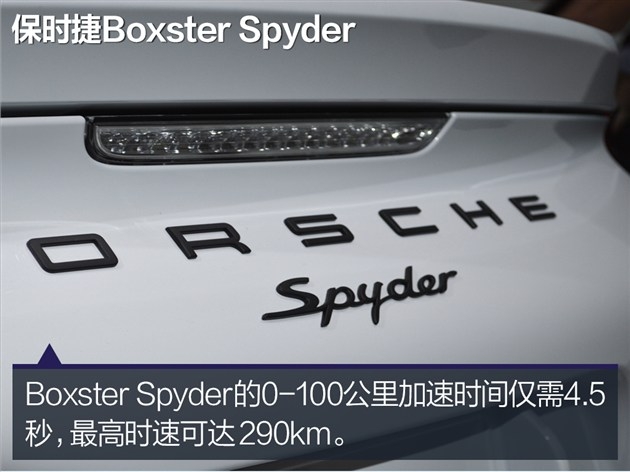 保时捷981Boxster改装Spyder GT4包围套件
