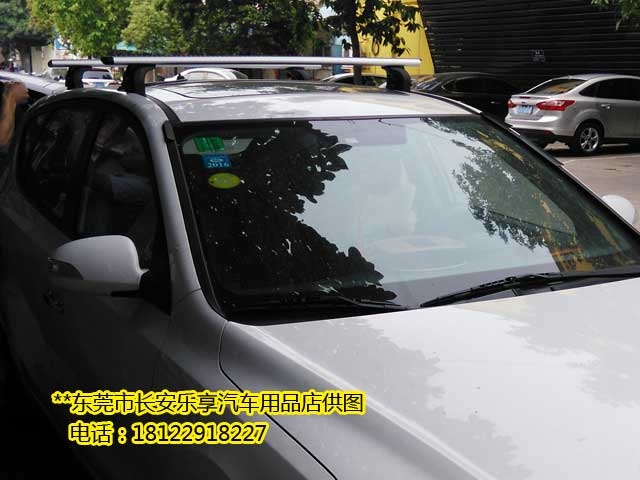 現(xiàn)代I30拓樂車頂免打孔鋁合金靜音承重100公斤行李架可帶單車或者帳篷