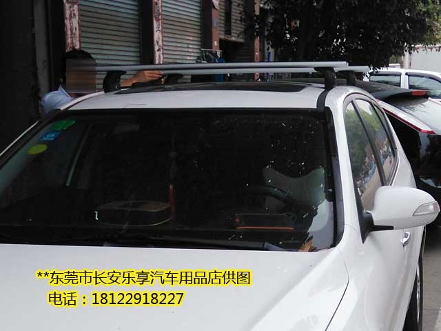 現(xiàn)代I30拓樂車頂免打孔鋁合金靜音承重100公斤行李架可帶單車或者帳篷