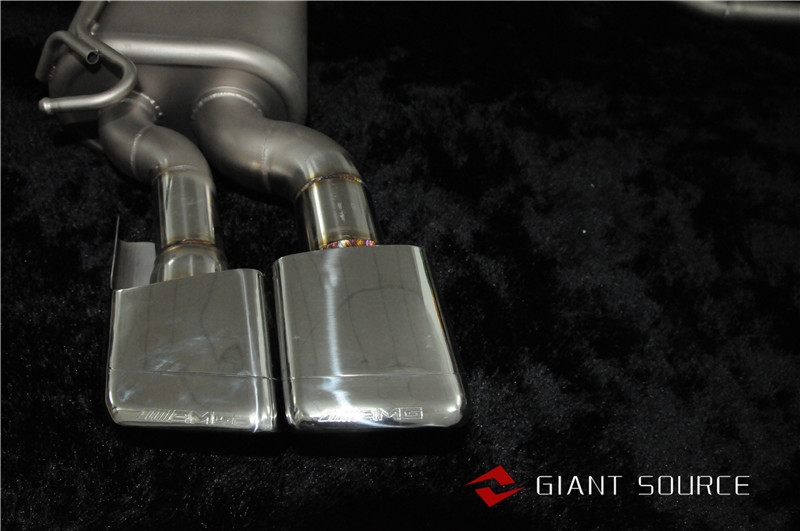新款奔馳CLS改裝香港巨源giantsource遙控閥門排氣