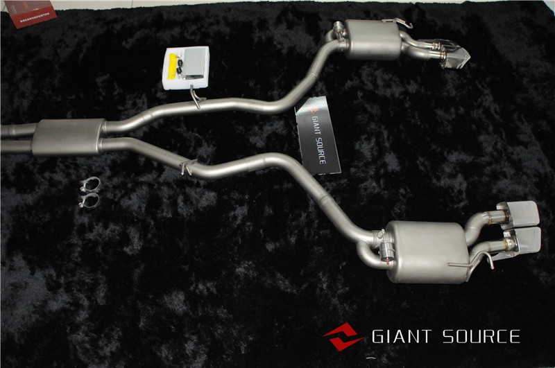 新款奔馳CLS改裝香港巨源giantsource遙控閥門排氣