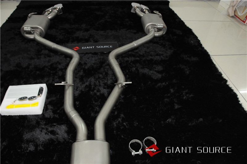 新款奔馳CLS改裝香港巨源giantsource遙控閥門排氣