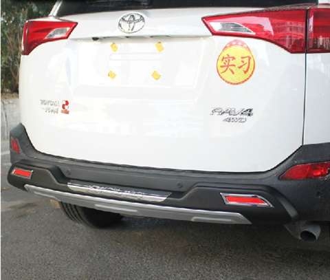 RAV4侧踏板，行李架，前后护杠，保险杠加装改装