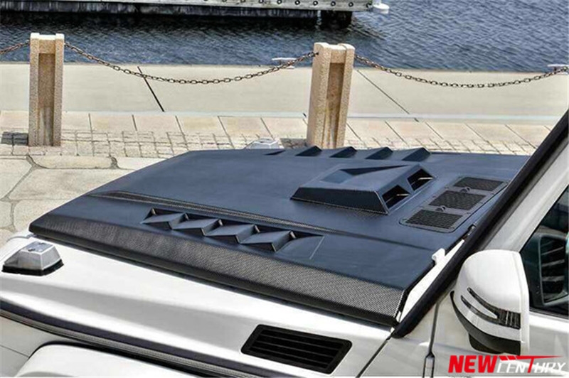 奔馳G級改裝碳纖維機蓋 G55 500改裝套件