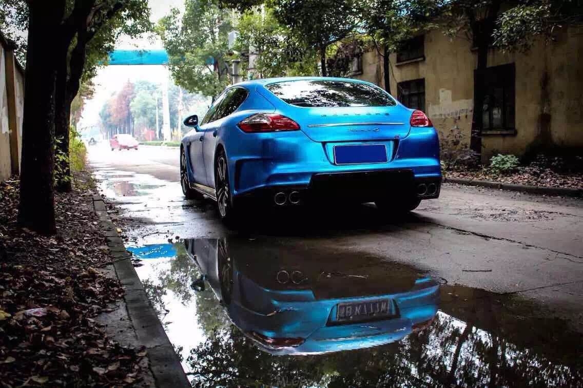 保時捷panamera 970改裝Vorsteiner大包圍 帕拉梅拉大包圍碳纖維前后唇尾翼