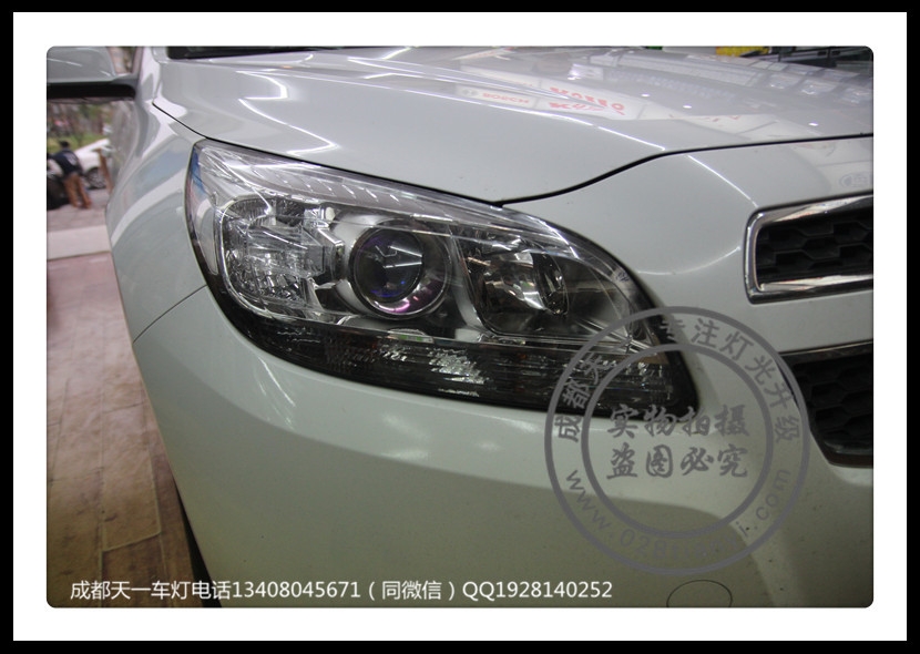 成都邁銳寶車燈改裝升級(jí)海拉5透鏡歐司朗氙氣燈日行燈總成
