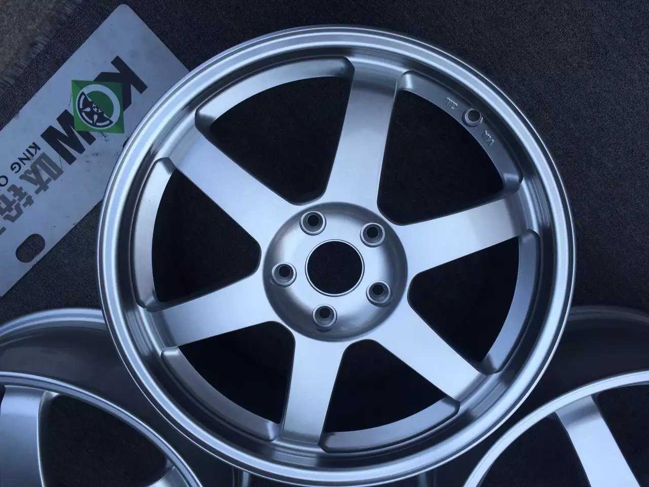 TE37 極品 二手 鍛造！ 18寸