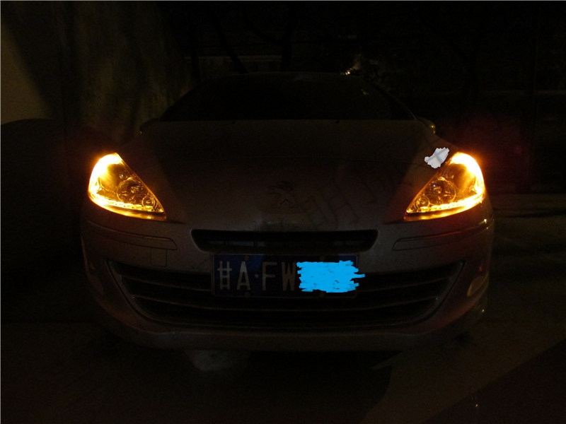 標(biāo)志408升級Q5  日間行車燈