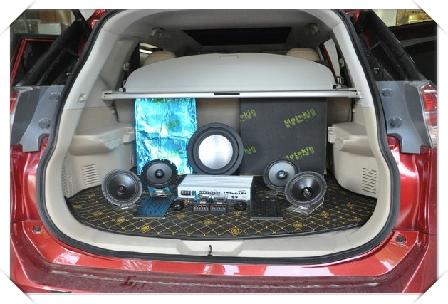 日產(chǎn)奇駿遇上常州至上音樂汽車音響改裝的最佳搭配