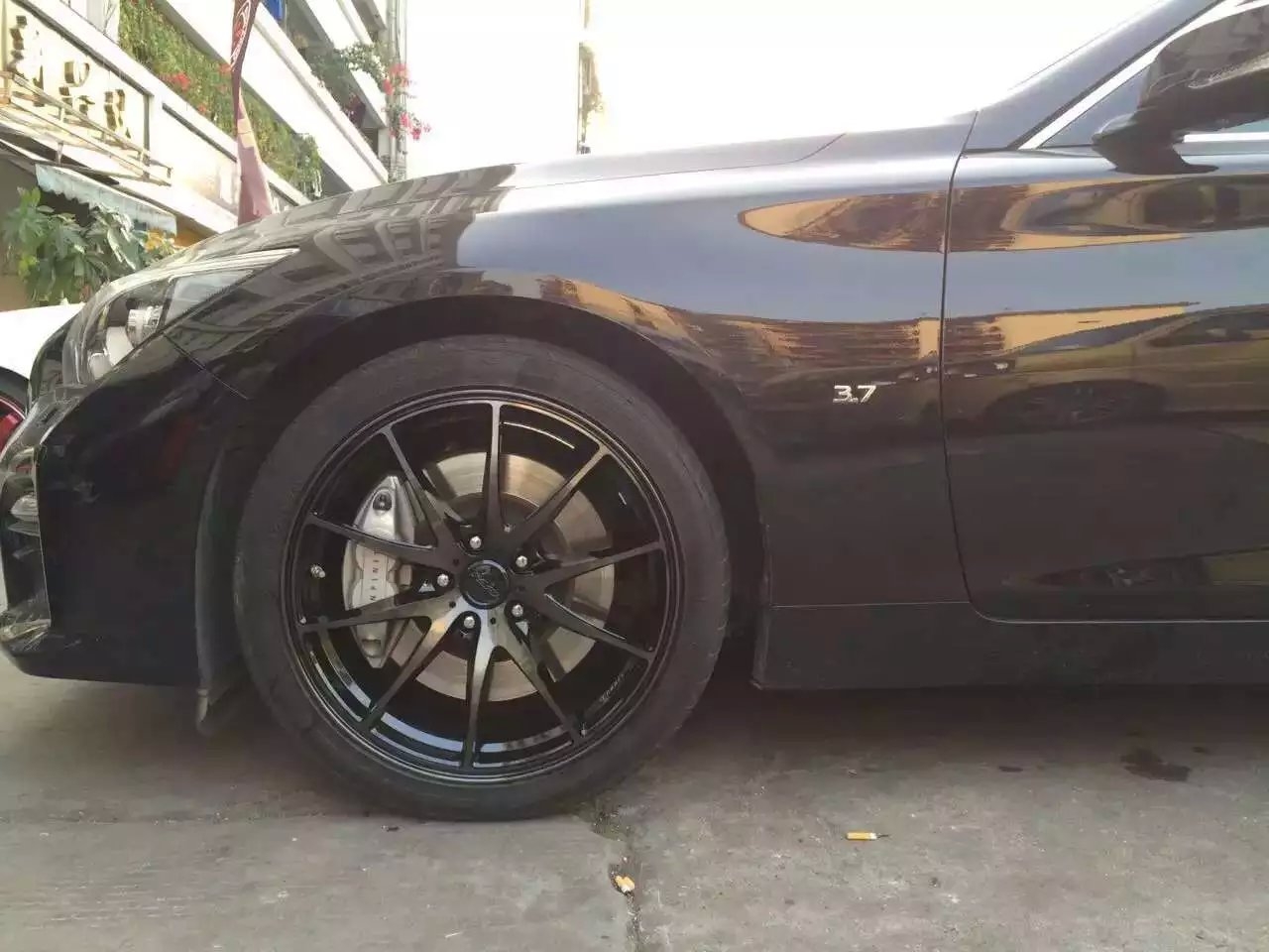 RAYS G25 ，19寸 裝車(chē)完畢！
