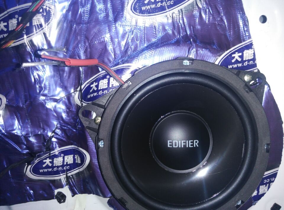 長(zhǎng)安CS35 四門隔音+漫步者GF651B汽車音響