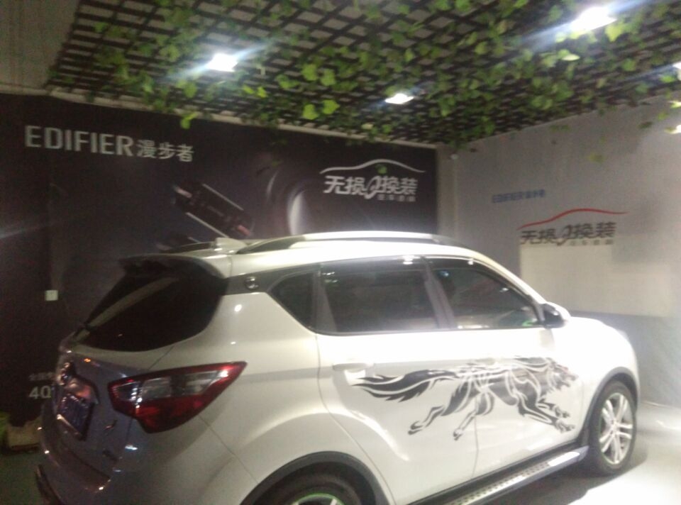 長(zhǎng)安CS35 四門隔音+漫步者GF651B汽車音響