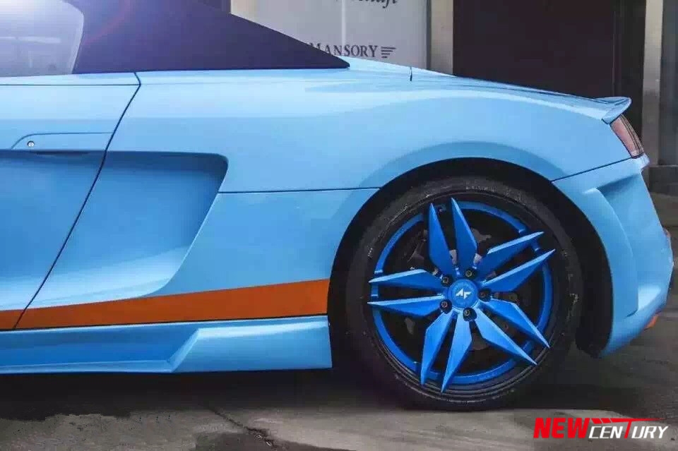 奧迪R8改裝REGULA大包圍套件 R8改裝前杠后杠包圍套件