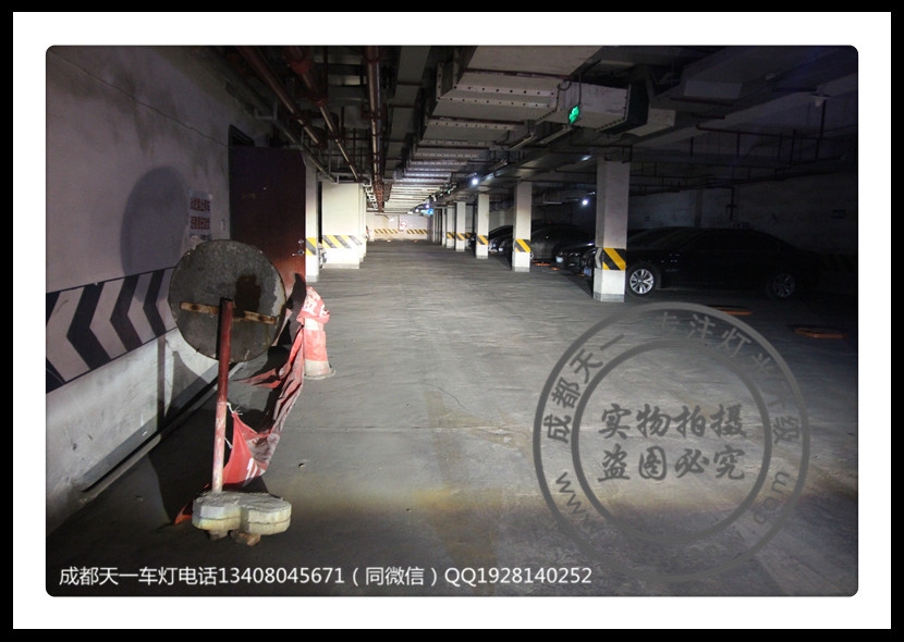成都寶馬118車燈改裝海拉3雙光透鏡歐司朗氙氣燈