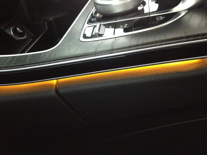 奔驰W205 新C180L 200L原厂全车氛围灯