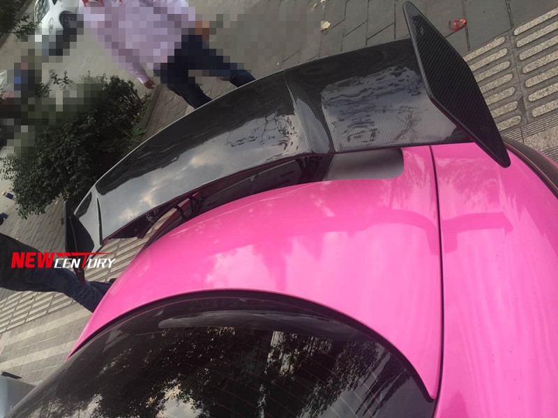 新款奔馳SLS改裝碳纖維雙層尾翼 SLS AMG高架尾翼R197尾翼