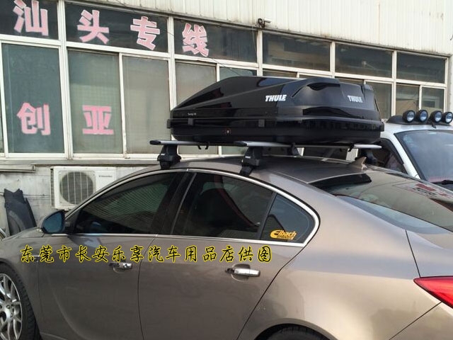 別克君威安裝拓樂車頂行李架實(shí)拍