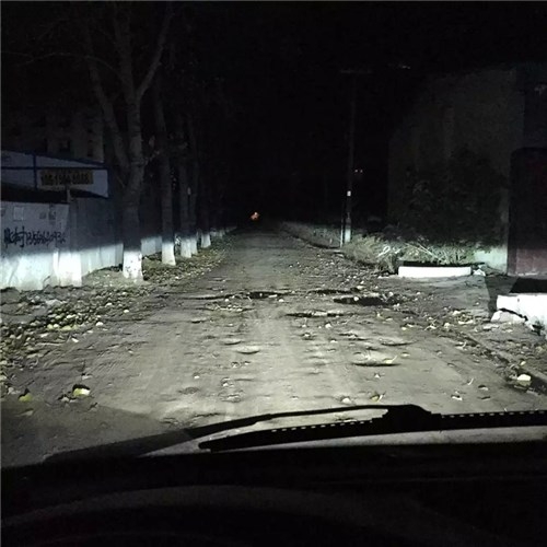 濰坊全順改燈，照路效果上圖