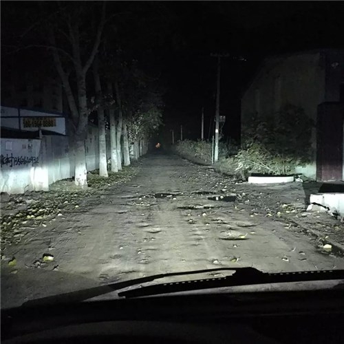 濰坊全順改燈，照路效果上圖