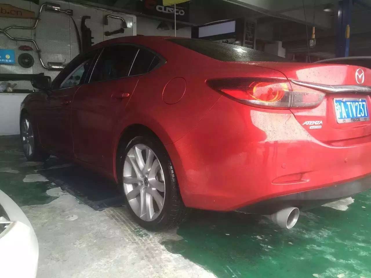 【車鎮(zhèn)改裝】阿特茲升級Eibach短簧作業(yè)