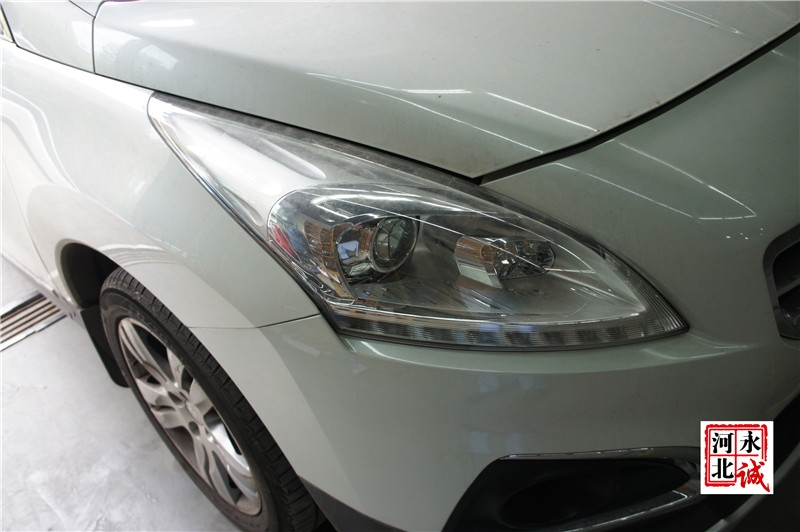 【石家莊永誠(chéng)汽車(chē)】標(biāo)致3008車(chē)燈不亮，到店改裝車(chē)燈