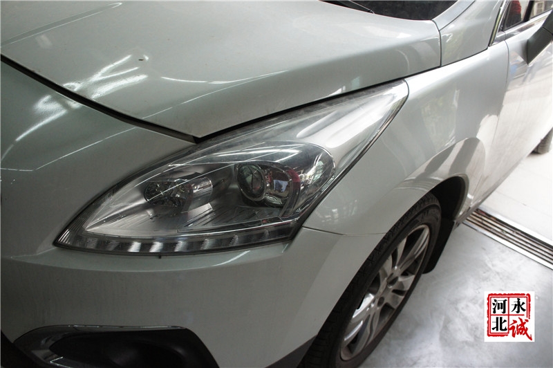 【石家莊永誠(chéng)汽車(chē)】標(biāo)致3008車(chē)燈不亮，到店改裝車(chē)燈