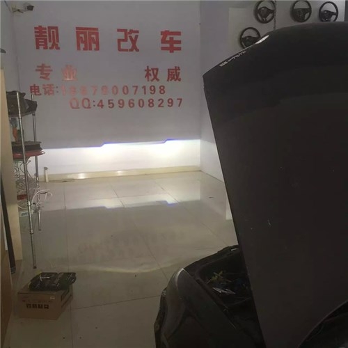 濰坊帕薩特改雙光透鏡，藍(lán)惡魔