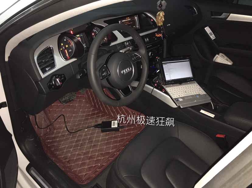 奧迪A52.0T升級(jí)ECU程序加裝燃油催化器效果杠杠滴