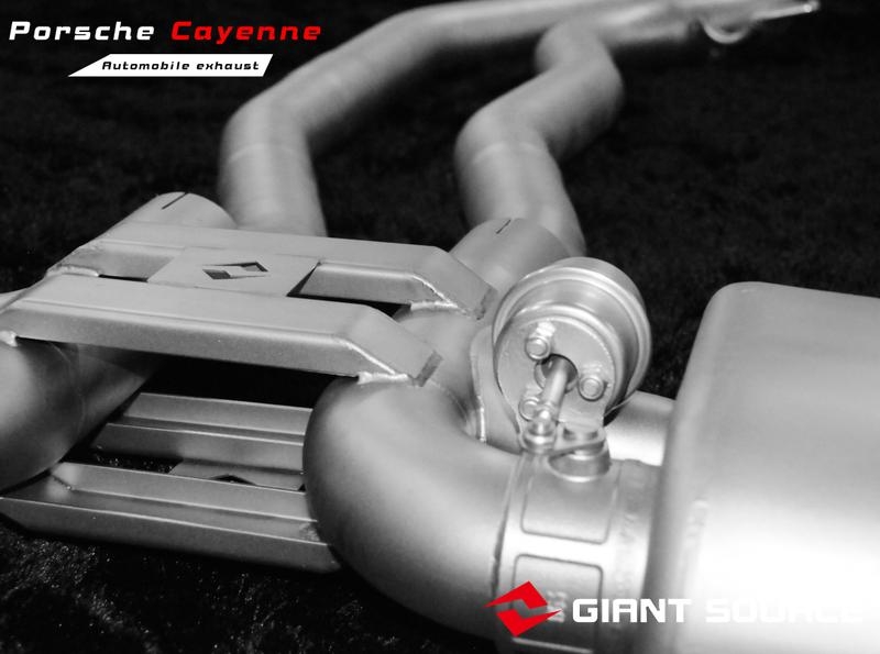 保時捷卡宴改裝遙控閥門排氣 香港giantsource中尾段