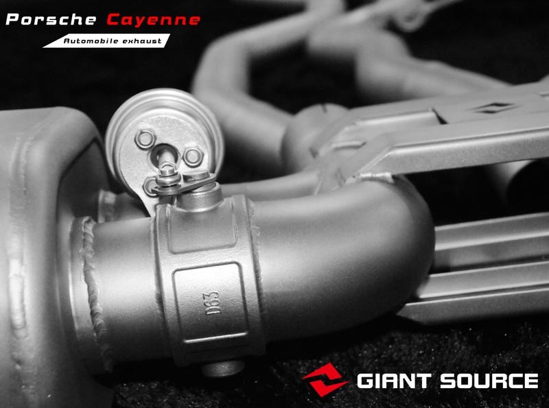 保時捷卡宴改裝遙控閥門排氣 香港giantsource中尾段