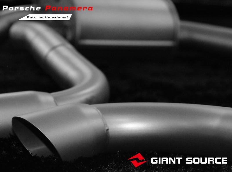 保時(shí)捷帕拉梅拉giantsource排氣 配mansory大包圍寬體安裝
