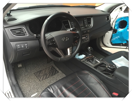 現(xiàn)代名圖簡單升級德國FLUX，小改大提升——常州至上音樂汽車音響改裝