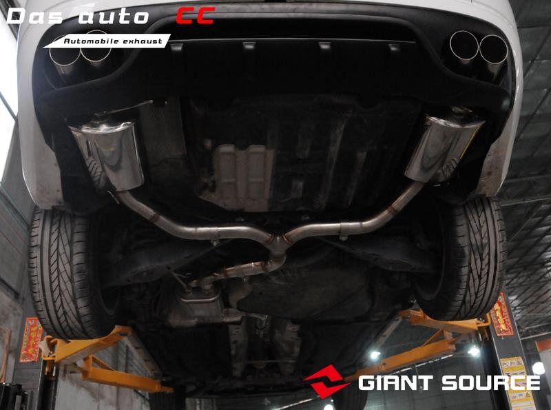 新款大眾CC改裝香港giantsource遙控閥門排氣 巨源中尾段