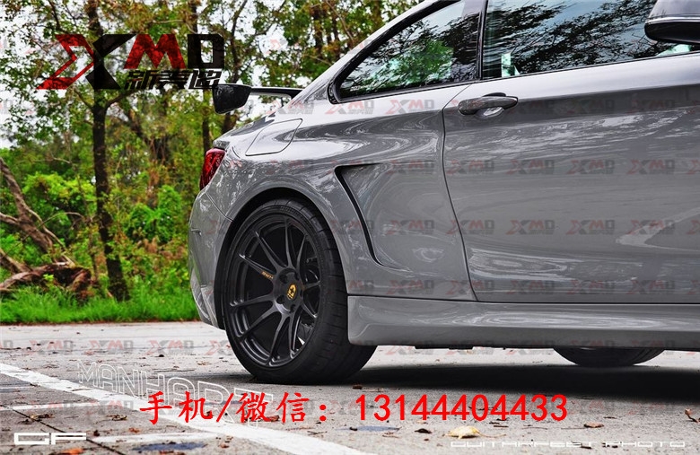 寶馬2系 F22 M235i 220 218 M套件改裝Manhart款寬體大包圍中國總代理機(jī)蓋排氣管尾翼后唇葉子板前后包保險杠